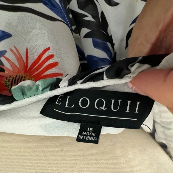 Plus Ruffle Dress 💙 - Picture 6 of 8